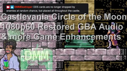 Castlevania Circle of the Moon (Advance Collection) 1080p with Mods and Enhancements! Vid Pinned.