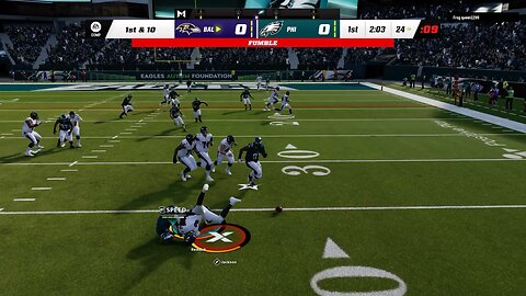 MADDEN 23 65 YARD D-LINE FUMBLE RECOVERY TD