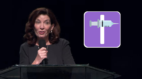 Gov. Kathy Hochul At NY Church: "Be My Apostles" To The Unvaccinated, "Who Aren't Listening To God"