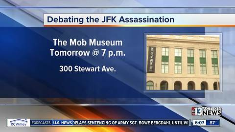 Debating the JFK assasination at Mob Museum
