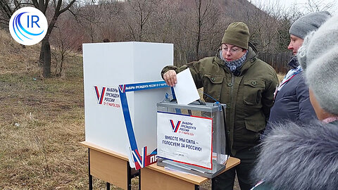Notre journaliste Christelle Néant a pu voter de manière anticipée dans le Donbass