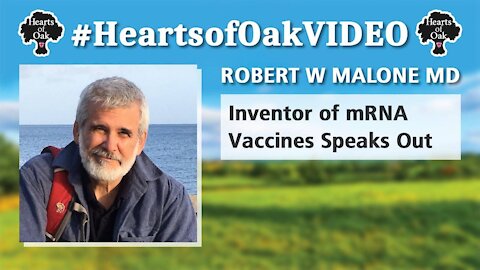 Robert W Malone MD - Inventor of mRNA Vaccines Speaks Out