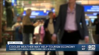 Cooler weather may help tourism economy