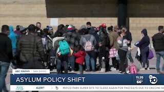 Asylum policy shift