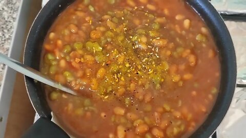 British Baked Beans and Mushy Peas with Tarragon and Mint Recipe | Granny's Kitchen Recipes