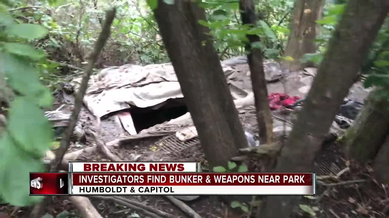 Man arrested after bunker with weapons found near Estabrook Park