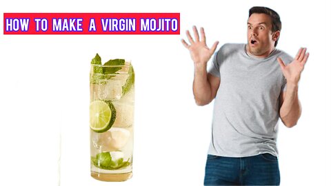 How to make a virgin mojito mocktail 🍹