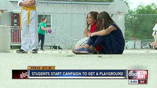 Kids want playground built at Hernando County elementary school