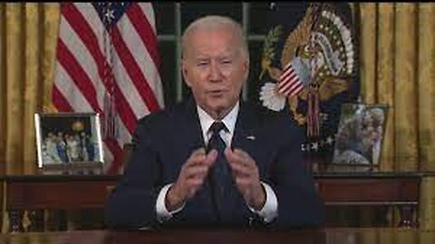 President Biden Oval Office address on Israel and Ukraine