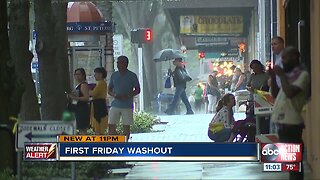 St. Pete cancels First Friday due to storms
