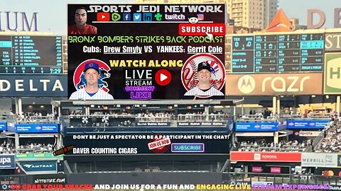 ⚾NEW YORK YANKEES vs Chicago Cubs Live Reaction | WATCH ALONG |FEEL THE FORCE!