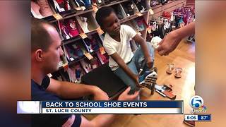 Back-to-school shoe events held in St. Lucie County