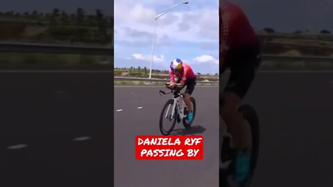 ✅DANIELA RYF PASSING BY…. IRONMAN KONA 2022 #ironmanworldchampionship