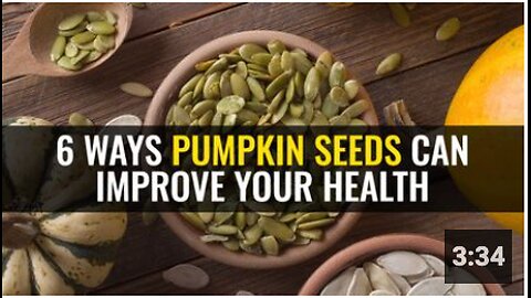 6 Ways pumpkin seeds can improve your health