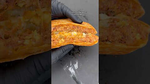 Chorizo breakfast Crunchwraps