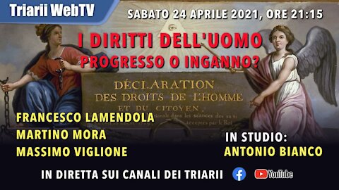 I DIRITTI DELL’UOMO, PROGRESSO O INGANNO FRANCESCO LAMENDOLA, MARTINO MORA, MASSIMO VIGLIONE