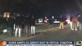 Queen Anne's County sheriff's deputy shot in altercation with suspect