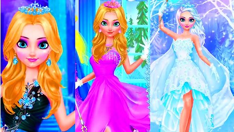 Ice queen salon-frosty party/ice queen makeup game/girl games/@TLPLAYZYT
