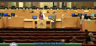 Community discusses Huntridge Circle Park future during meeting