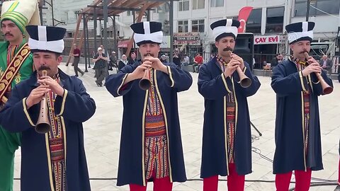 The Ottoman military band of the Ministry of National Defence performed a concert in Kutahya