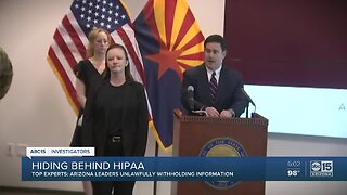 Experts: Arizona officials unlawfully holding COVID-19 information