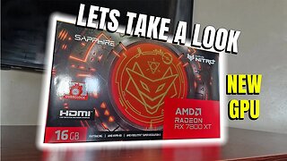 Sapphire Nitro Amd Radeon™ Rx 7800 Xt: Unboxing And Overview