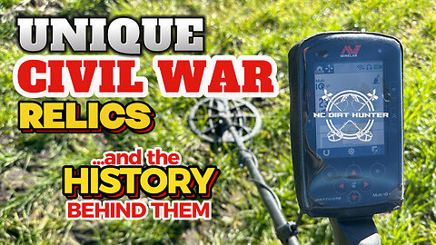 Unique Civil War relics and the history behind them #metaldetecting