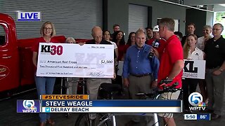 Ride for the Red Cross: Steve Weagle in Delray Beach