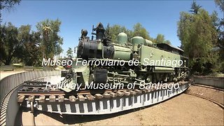 Railway Museum of Santiago in Chile