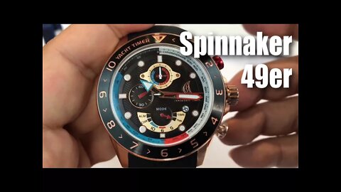 Amalfi Yacht Racer Limited Edition 49er Class Watch by Spinnaker Watches review and giveaway