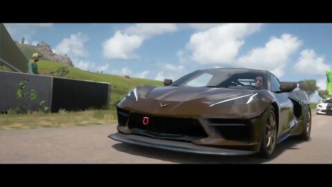 FH5 Online Racing - Chevy C8 Corvette Class S1 (Wheel Cam)