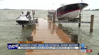 Miller's Island residents prepare for Florence