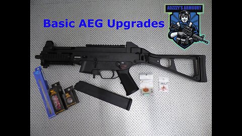 Basic airsoft AEG upgrades