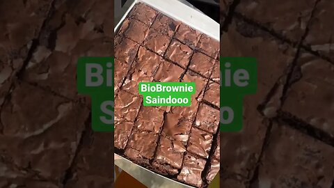 BioBrownie saindo Quentinho #biomassa #naturefoods #health #brownie