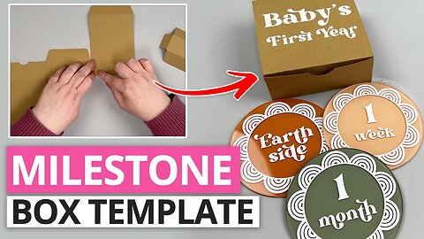 MILESTONE DISC DISPLAY BOX TUTORIAL