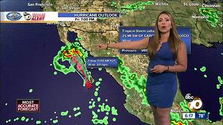 10News Pinpoint Weather with Meteorologist Angelica Campos