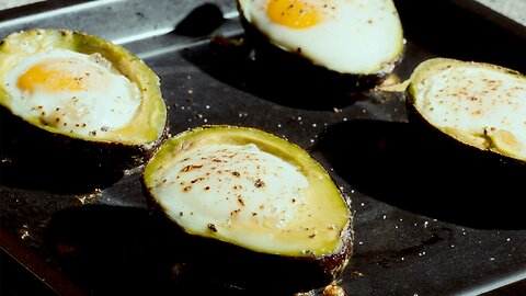 Avocado Egg Boat