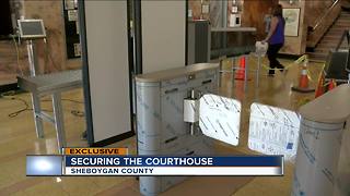 $1 million security enhancements being made at Sheboygan County courthouse