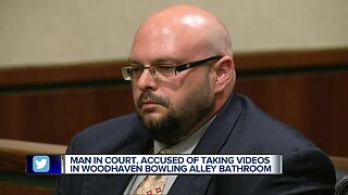 Man in court, accused of taking videos in Woodhaven bowling alley bathroom