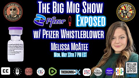 Pfizer 💉Exposed w/ Pfizer Whistleblower Melissa McAtee