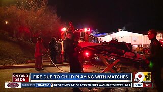 FD: Child playing with matches caused two-alarm apartment fire