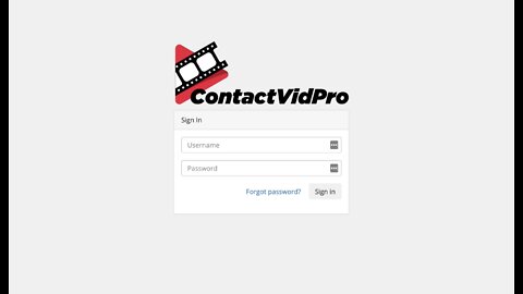 ContactVidPro Tutorial