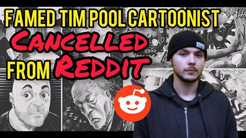 Popular Cartoonist Featured on Tim Pool's TimCast IRL CANCELLED From Reddit! George Alexopoulos