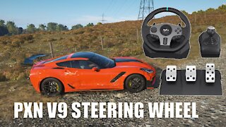 Forza Horizon 4 - CORVETTE ZR1 2019 CHEVROLET (Steering Wheel w/ Clutch + Shifter) PXN V9 gameplay