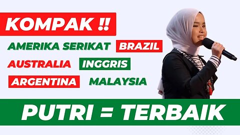 5 Negara Kompak Support Putri Ariani (AGT 2023)