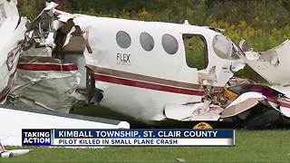 Police ID pilot killed in small plane crash near St. Clair County International Airport