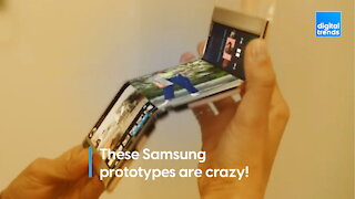 These Samsung prototypes are crazy!