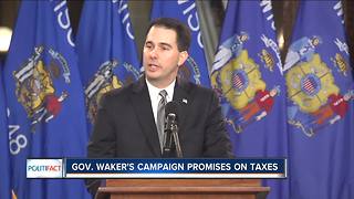 PolitiFact: Gov. Walker's promises on taxes