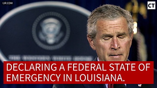 Obama's Response To Louisiana Flooding Vs. How Bush Responded To Katrina