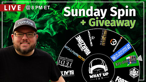LIVE Replay: Sunday Spin Is Back In Full Force! New Games Every Hour!